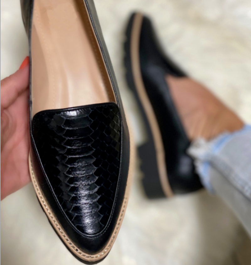 Low Heel Pointed Toe Casual Shallow Mouth Single Shoes Women