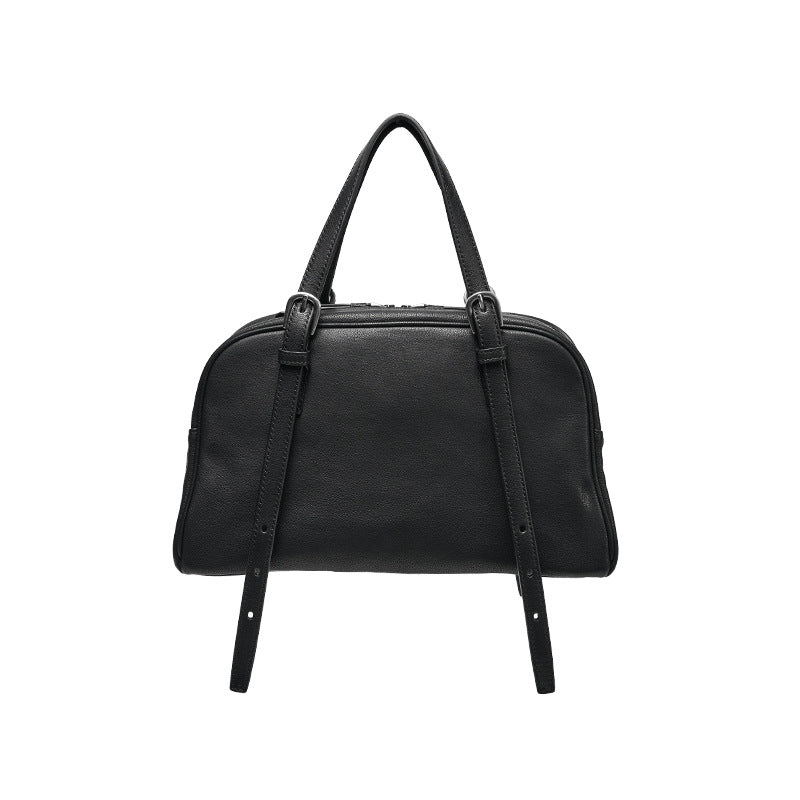 Women's Retro Casual Large Capacity Genuine Leather Portable Shoulder Bag