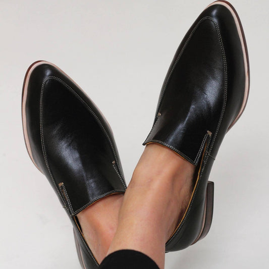 Low Heel Low-cut Slip-on Plus Size Casual Pumps