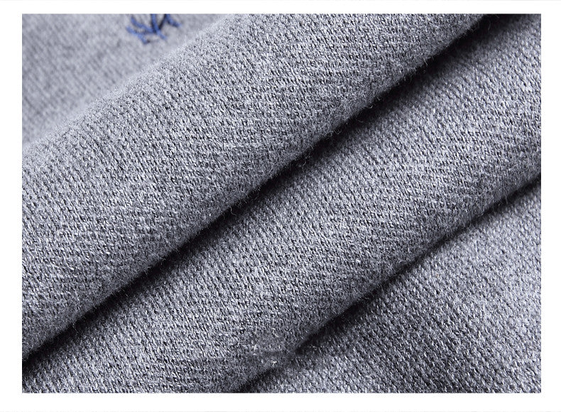 Herre Fake Two-Piece Skjortekrave Sweater