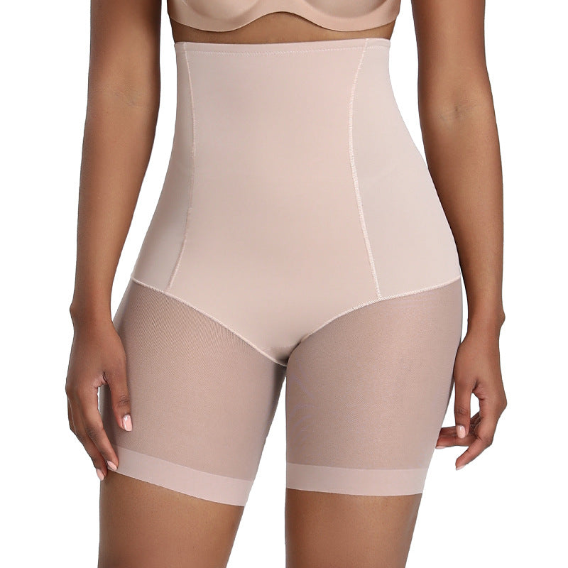 European And American Plus Size Mesh Breathable Shaping Pants Body Shaping Pants