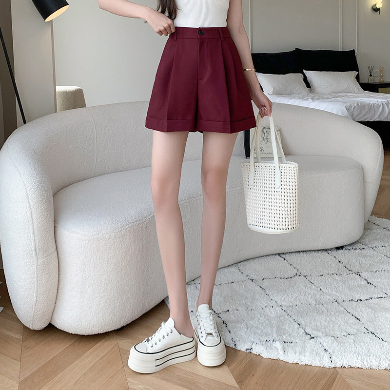 Women's Fashion High Waist Loose Casual Working Pants