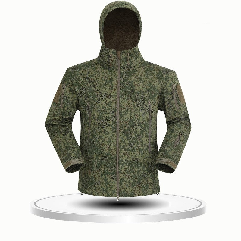 Autumn Bone Frog Sharkskin Softshell Outdoor Jacket