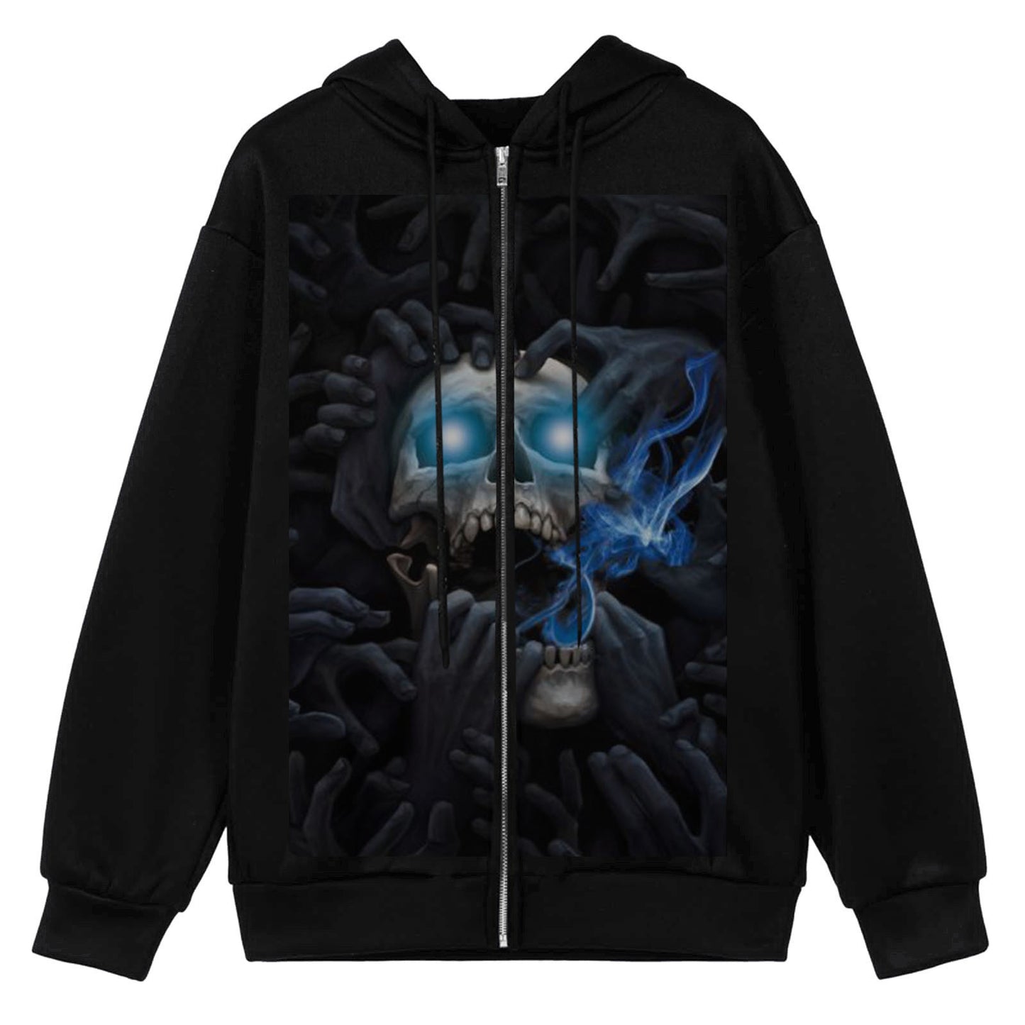Halloween Women's Casual Fashion Butterfly Hot Drill Hoodie
