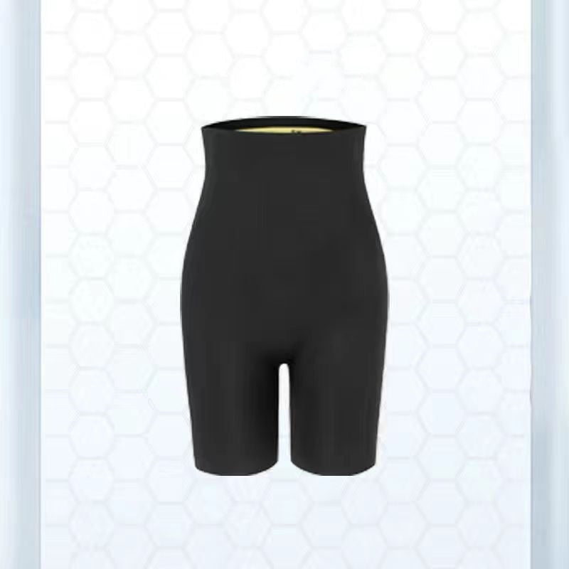 Winter Thin High-waisted Flat-angle Belly Tightening And Buttock Lifting Strong Shaping Pants