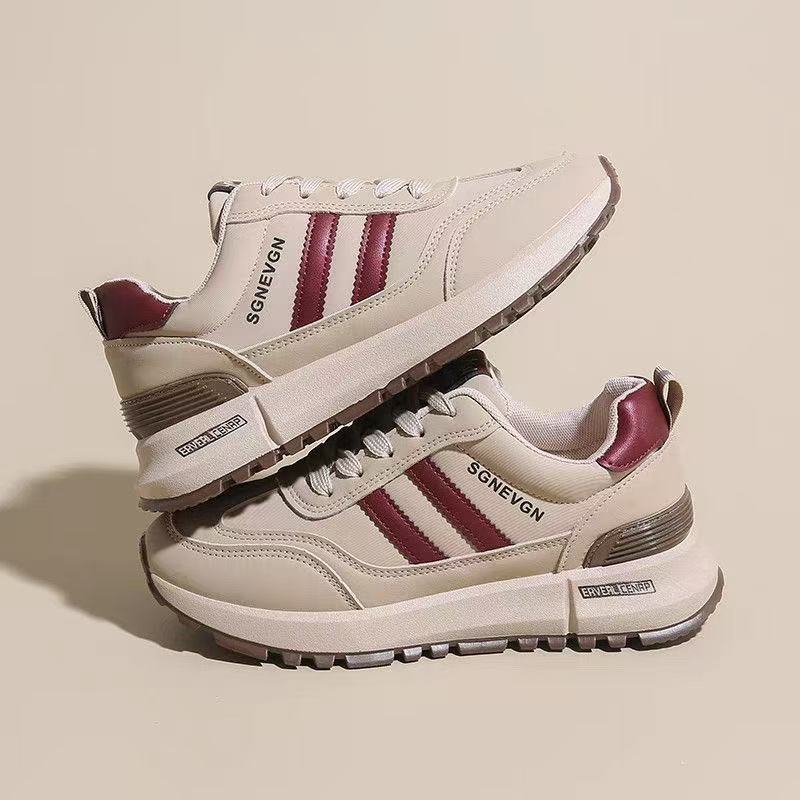 Womens Versatile Lightweight Soft-soled Non-slip Shock-absorbing Athletic Shoes