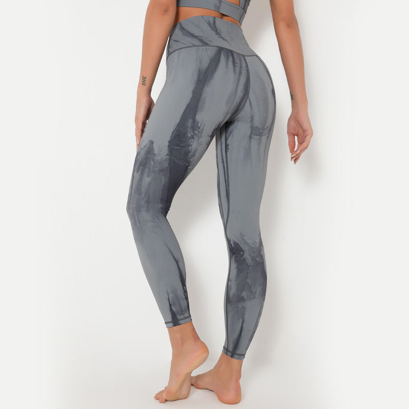 Double-sided Brushed Nude High-waisted Hip-lifting Sports Yoga Pants