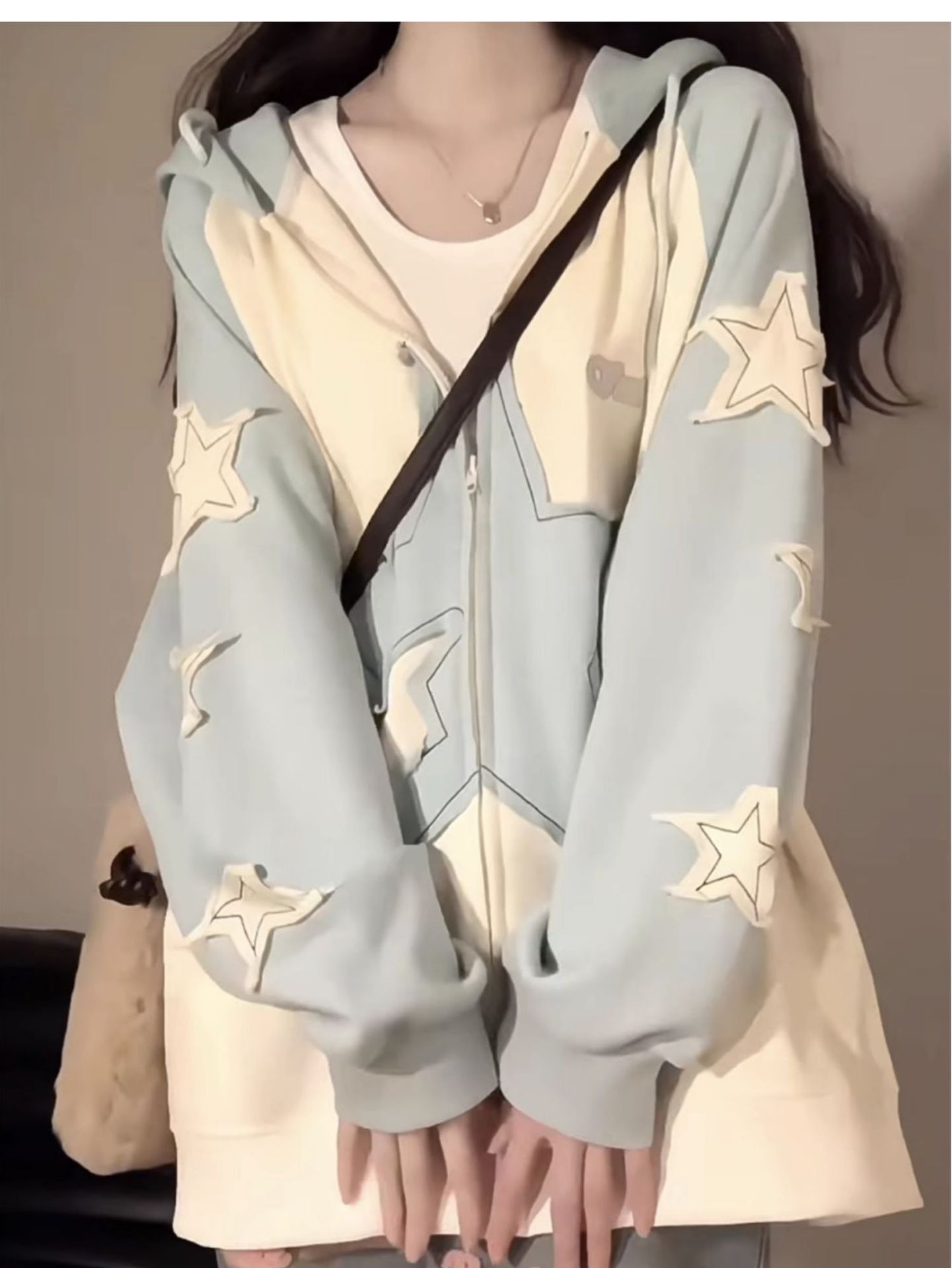 Women's Patchwork Korean Loose Jacket
