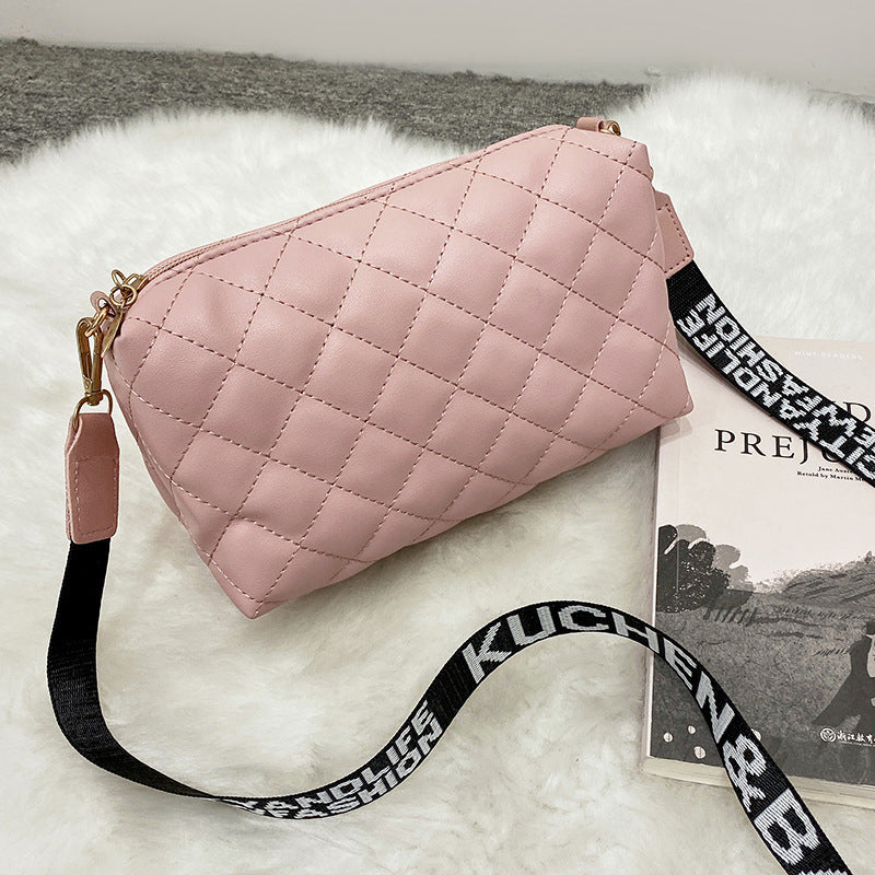 Lychee Pattern Single Shoulder Cross Body Bag For Women