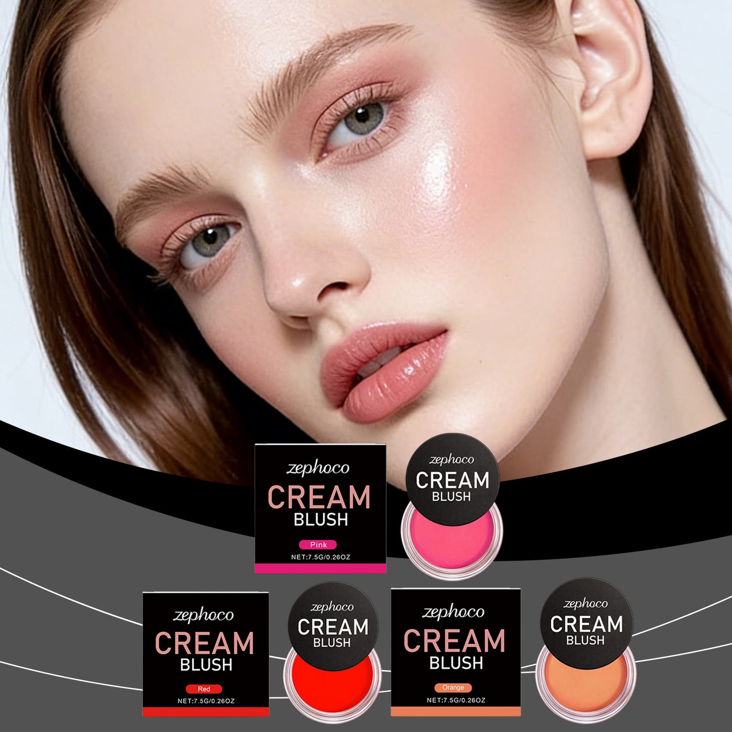 Naturally Pigmented Seamlessly Blends For A Soft Atmospheric Blush