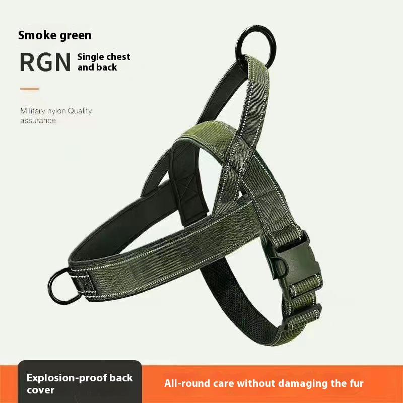 Dog Breast Strap Vest Jacket Medium Large Dog Pet Hand Holding Rope
