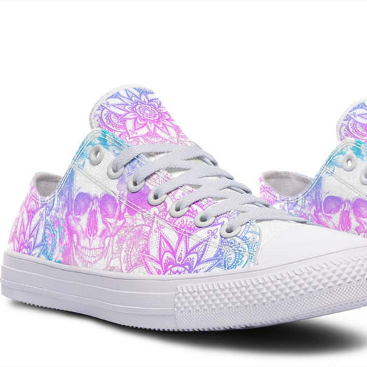 Fashion Print Couple Low-Top Canvas Shoes