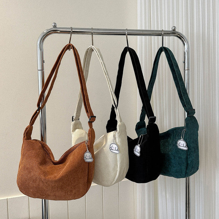 Large Capacity Versatile Trendy Crossbody Student Leisure Simple Dumpling Bag