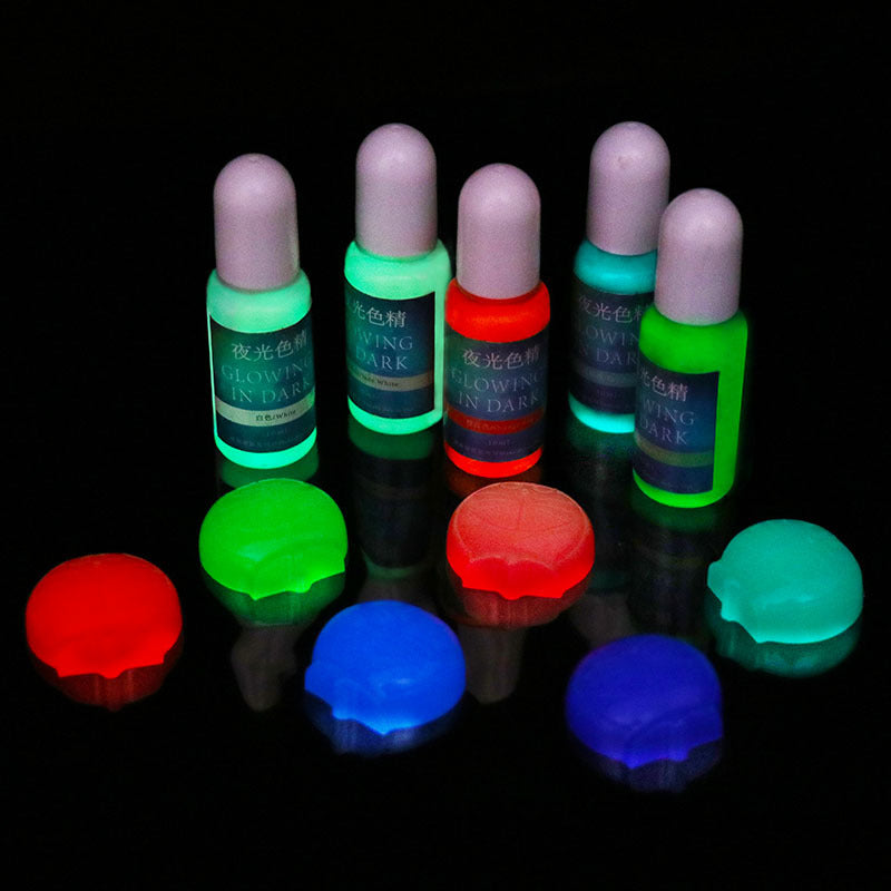 DIY Epoxy Resin Luminous Pigment UV Crystal Drop Glue Mold Color With Luminous Color