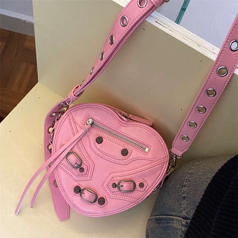 New Mini Handbag Sweet Cool Love Locomotive Crossbody Bag