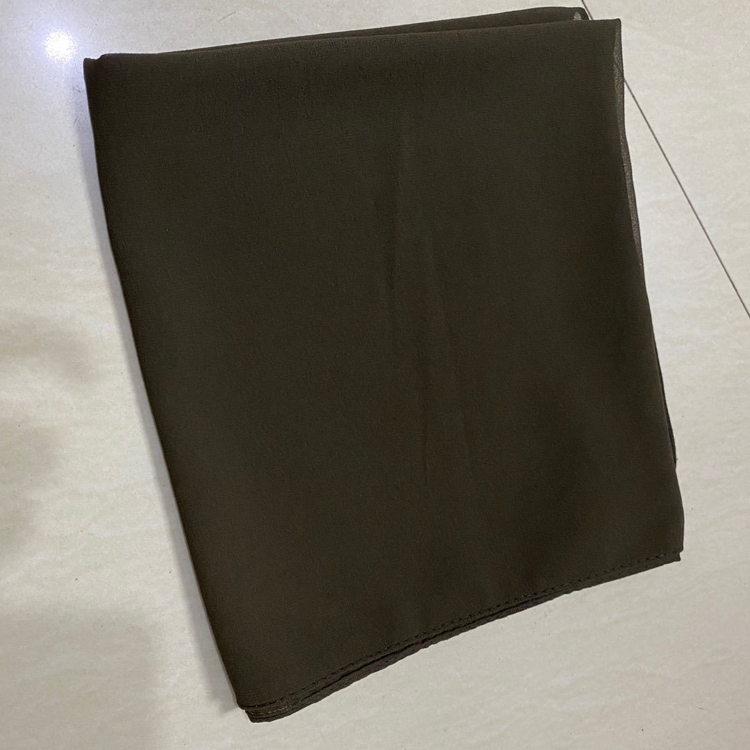 Fashion Casual Solid Color Chiffon Long Scarf