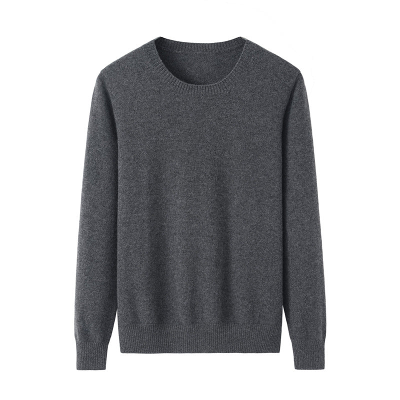 Round Neck All-matching Pullover Casual Loose Pullover Base