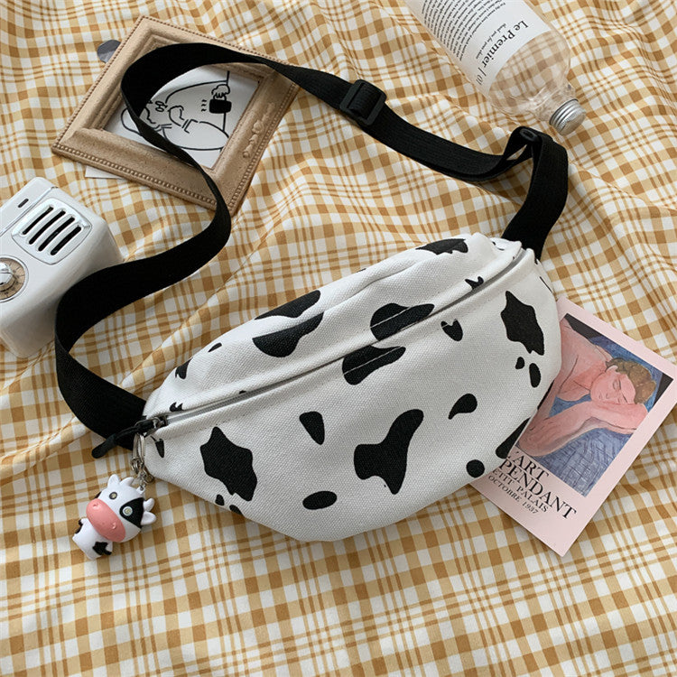 Crossbody Bag Student Japanese Canvas