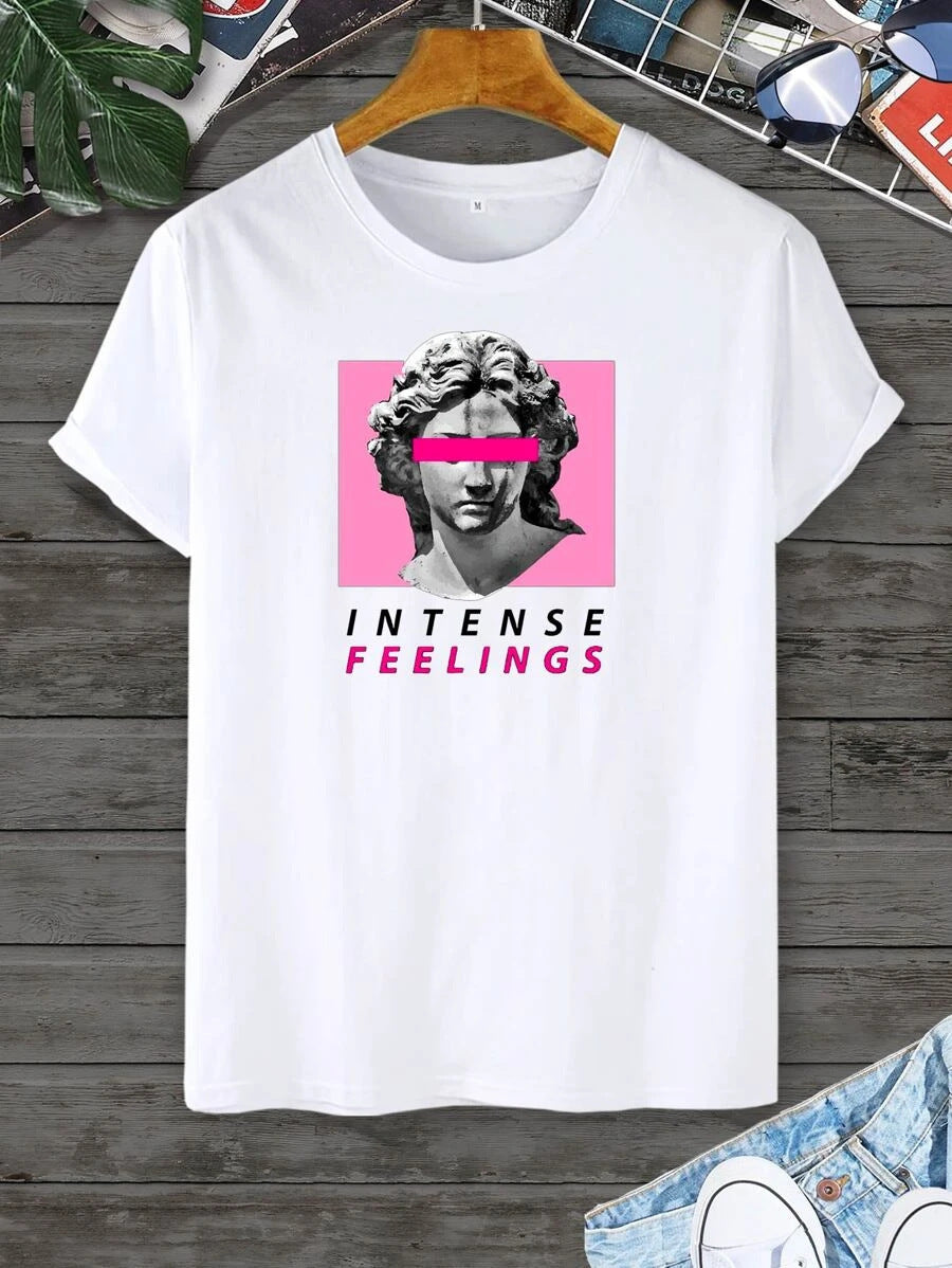Xiyin Hot Print Women's Short Sleeve T-shirt