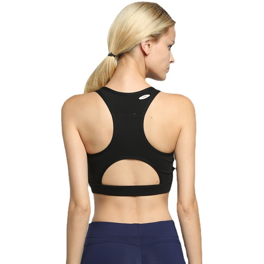 Women's Shockproof Gathered Portable Quick-drying Yoga Bra Fitness Clothes