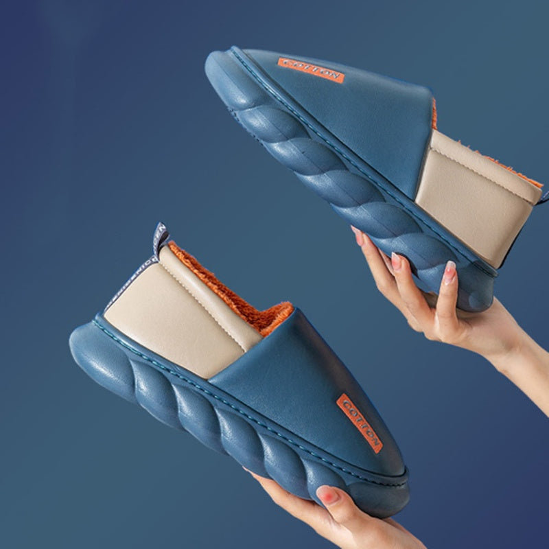Waterproof Cotton Slippers Ladies Winter Household