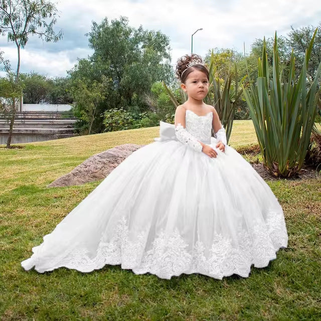 Birthday Costume For Piano Performance Evening Dress Host Catwalk Show Model Trailing