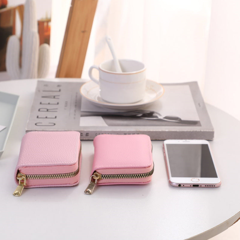Women's Organ Card Holder Multi-card Rfid