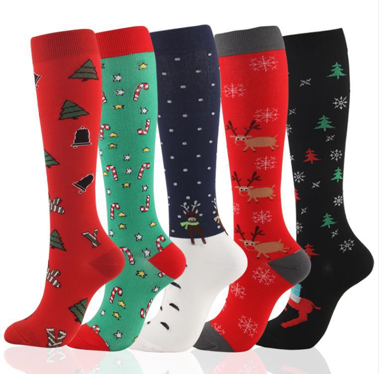 Men's And Women's Sports Compression Socks Combination