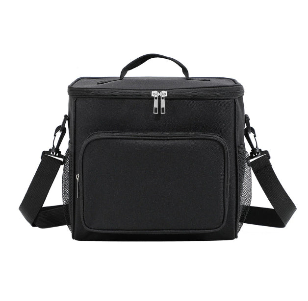 Oxford Cloth Single-shoulder Lunch Bag Outdoor Picnic Bag Insulation Bag