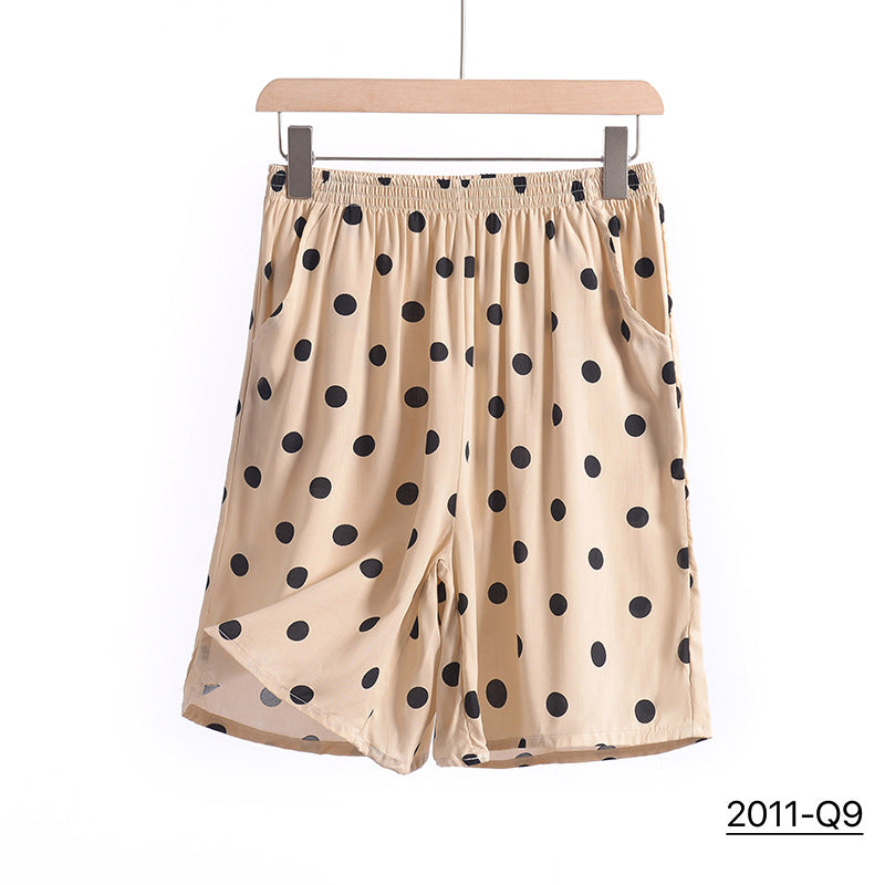 Womens Wide-leg Breathable Outerwear-friendly Lounge Pants