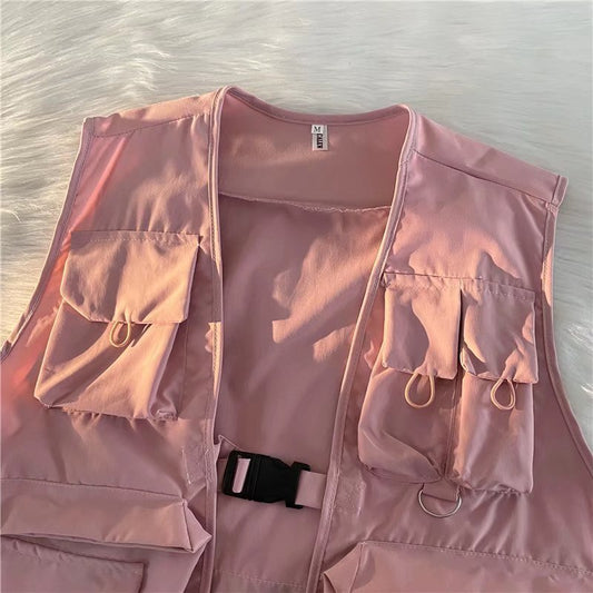 Tactical Tooling Multi-pocket Thin Vest Coat