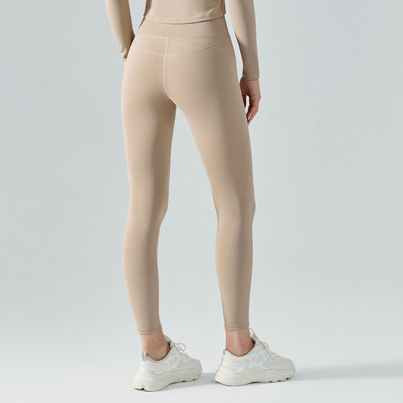 Plush Yoga Thickened Warm Fitness Pants