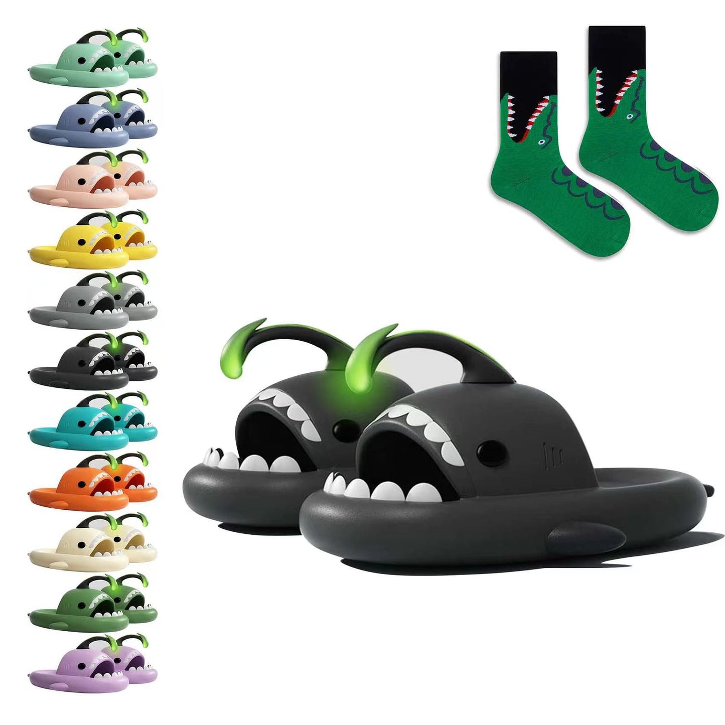 Tread On Shit Slippers Funny Home Cartoon