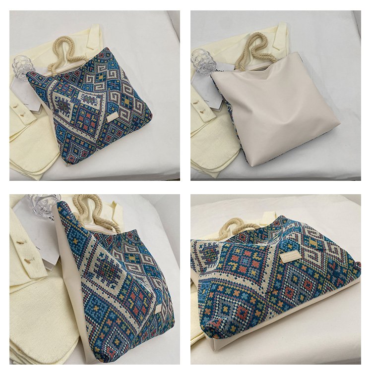 Women's Canvas One Shoulder Large Capacity Bag