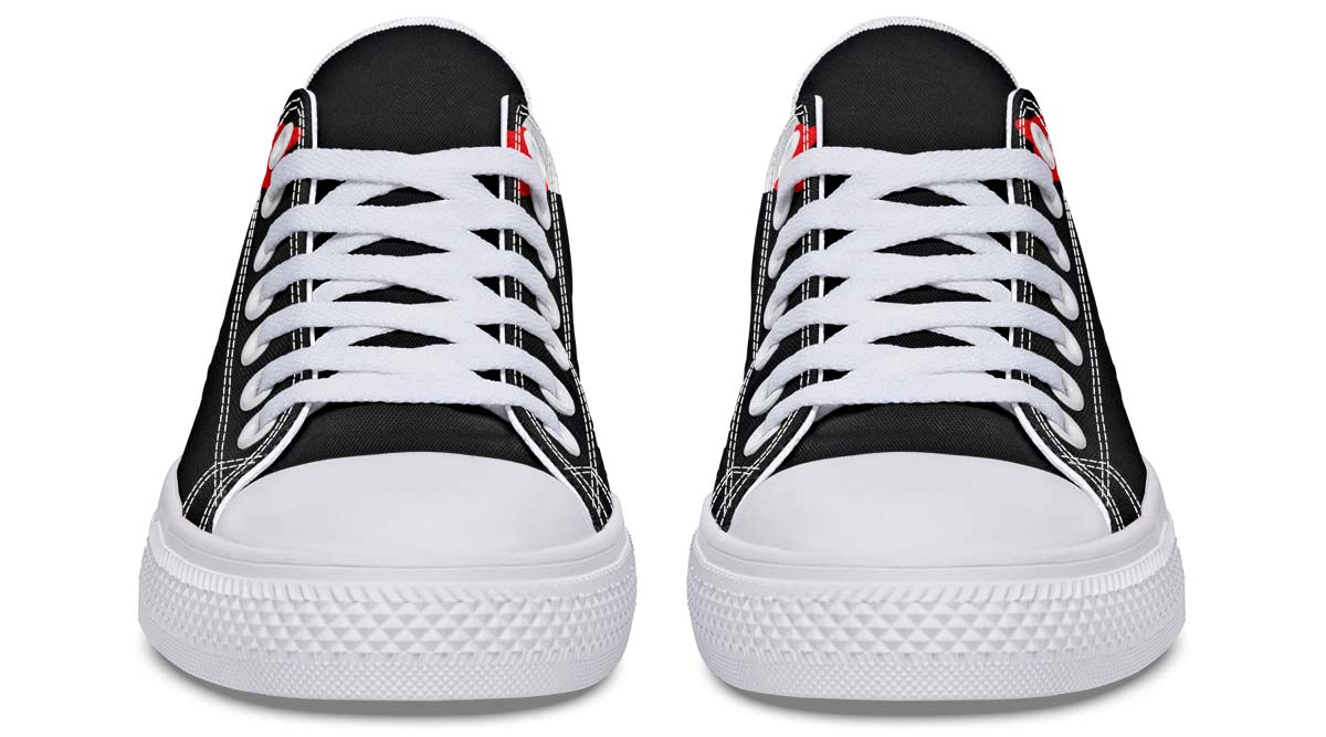 Fashion Print Couple Low-Top Canvas Shoes