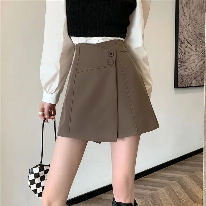 Women's Spring And Summer High Waist Wide Leg Hakama