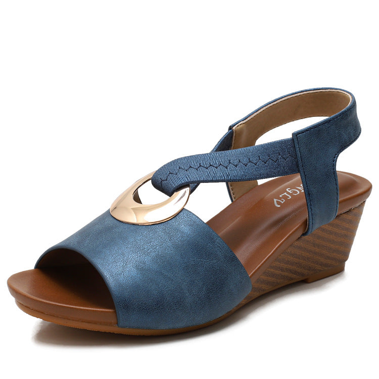 Women's Comfortable And Fashionable All-match Wedge Platform Sandals