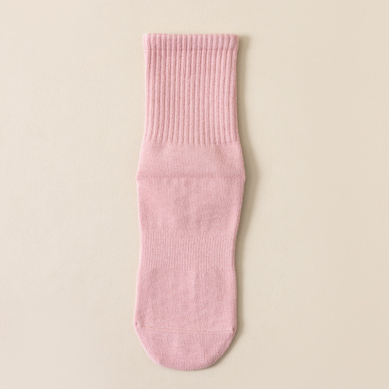 Tube Socks Professional Sports Anti-slip Silicone Indoor Fitness Pilates Boneless Room Socks