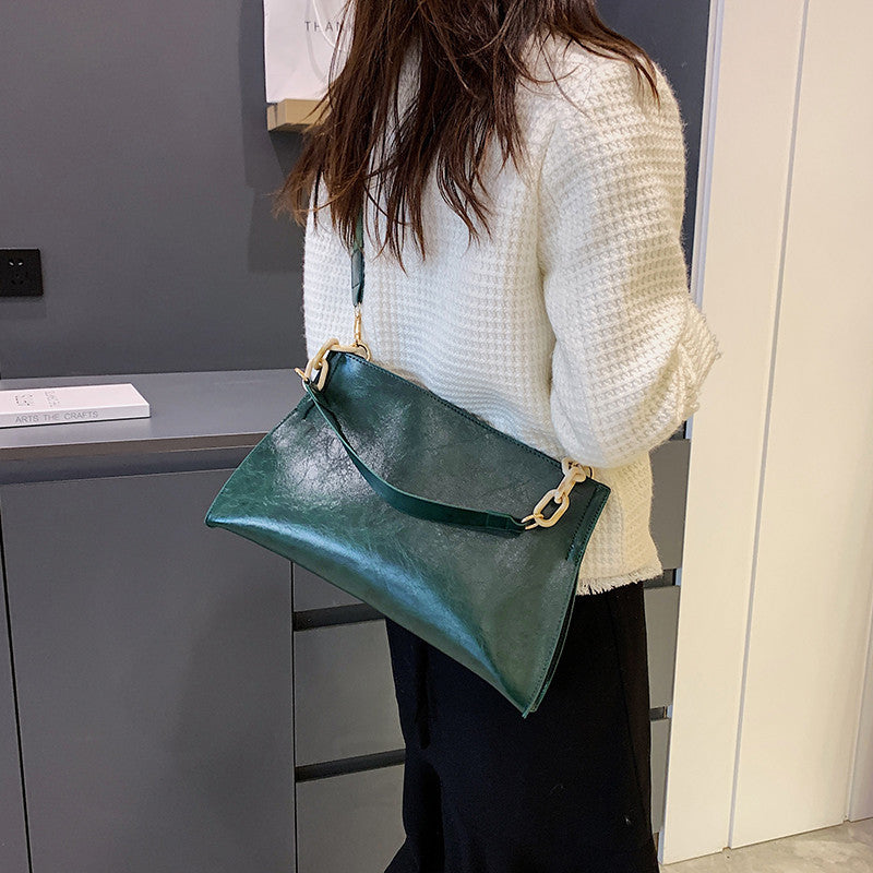 Retrotasker Modetrend Afslappet Stor Kapacitet Crossbody