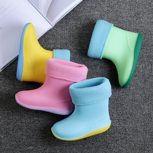 Three Dimensional Children Rain Boots Non Slip