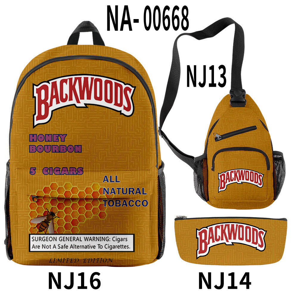 Men's And Women's Backpack Oxford Waterproof Sports Backpack