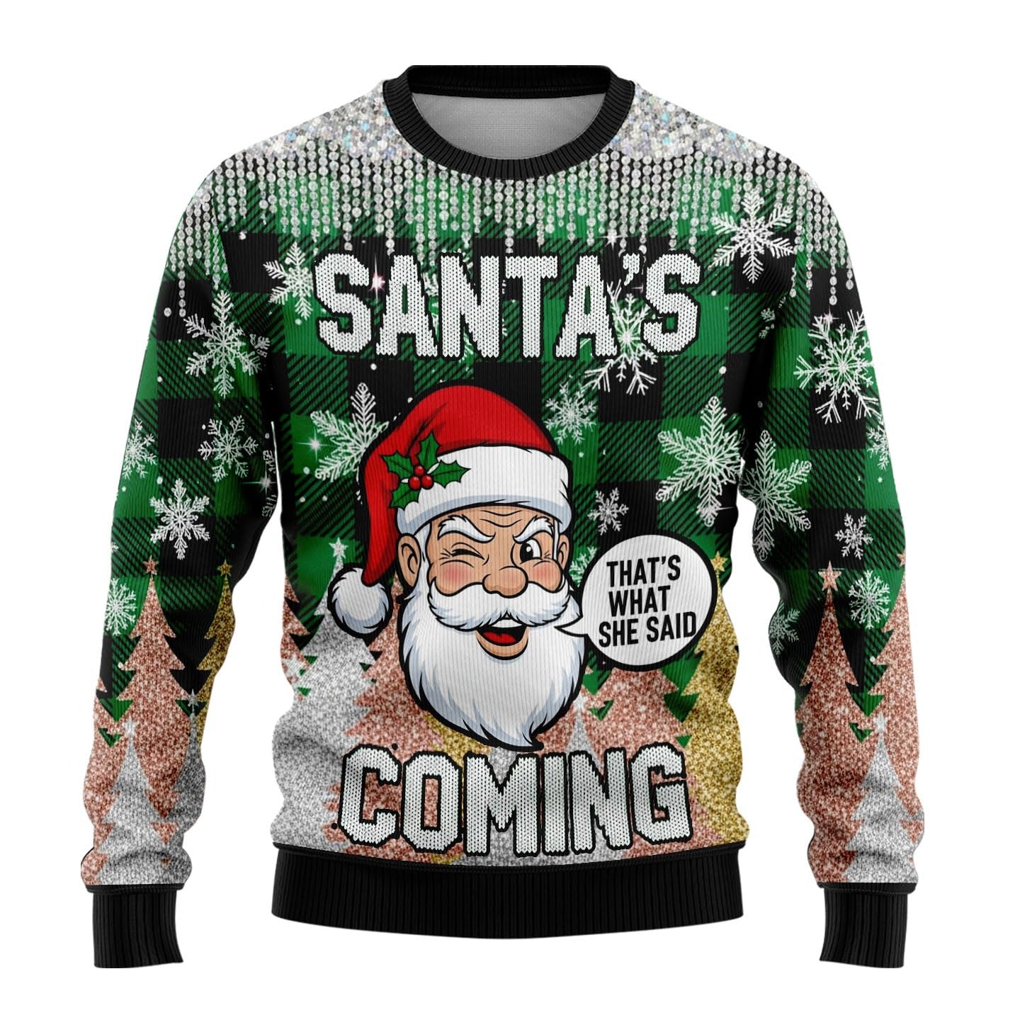 Round Neck Sweatshirt Fun Women's Sweater