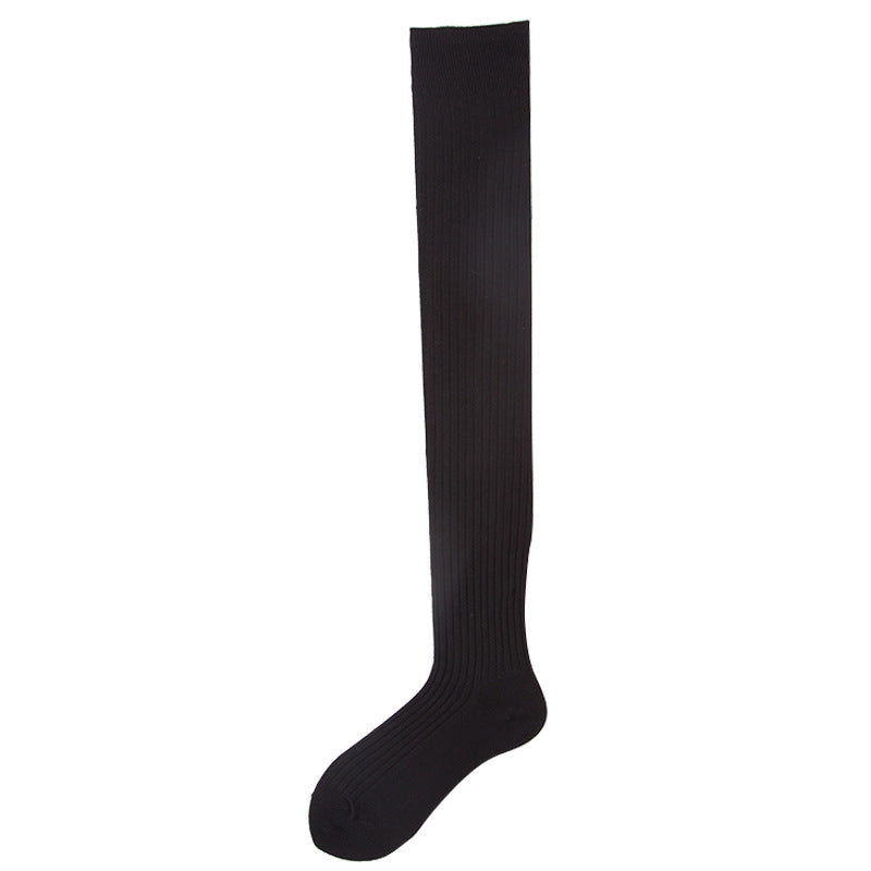Winter Wide Drawstring Micro-compression Calf Socks Cotton