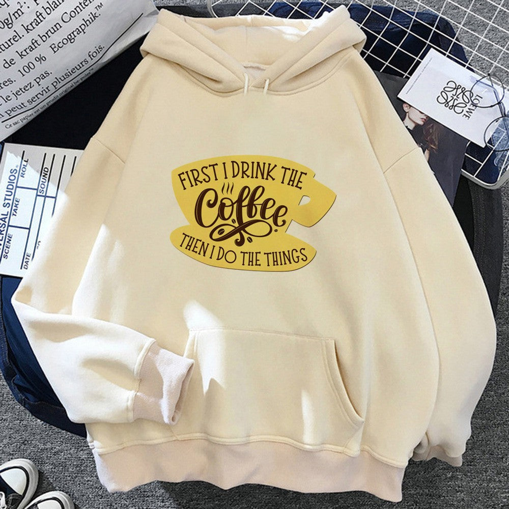 College Style Kiwi Fruit Girls' Hooded Pullover