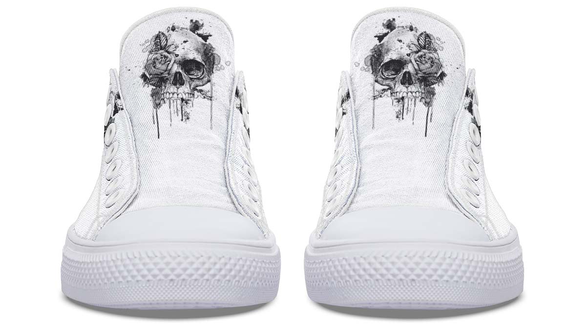 Fashion Print Couple Low-Top Canvas Shoes