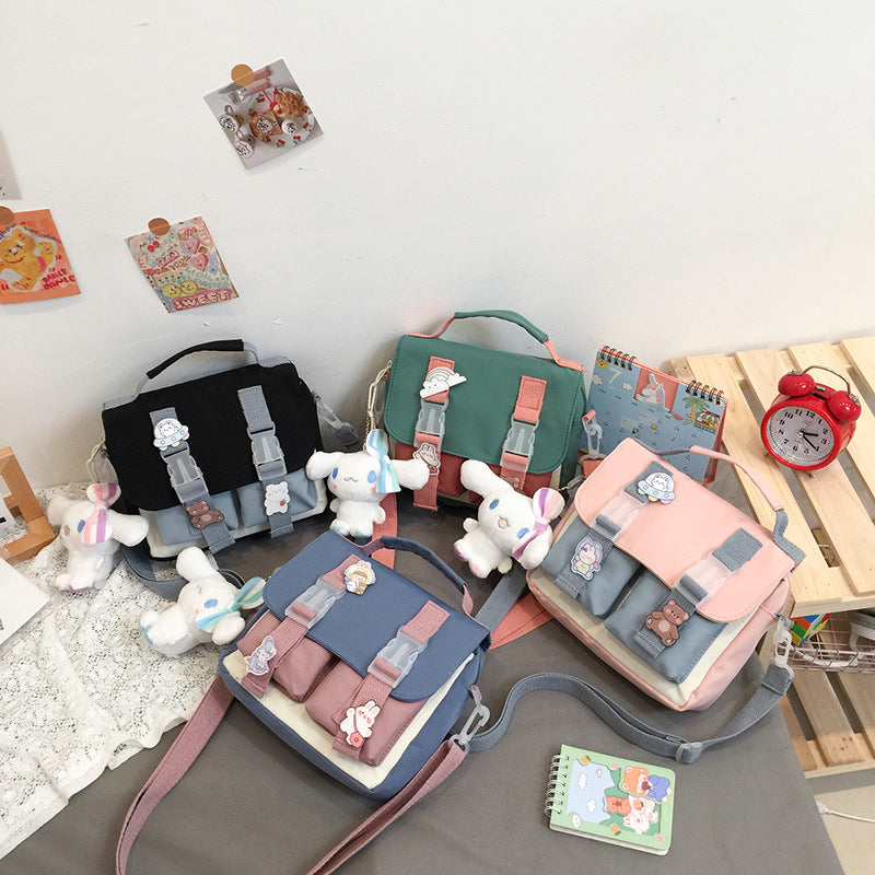 Mori Is A Girly Soft Girl Style Cross Body Bag With Cover