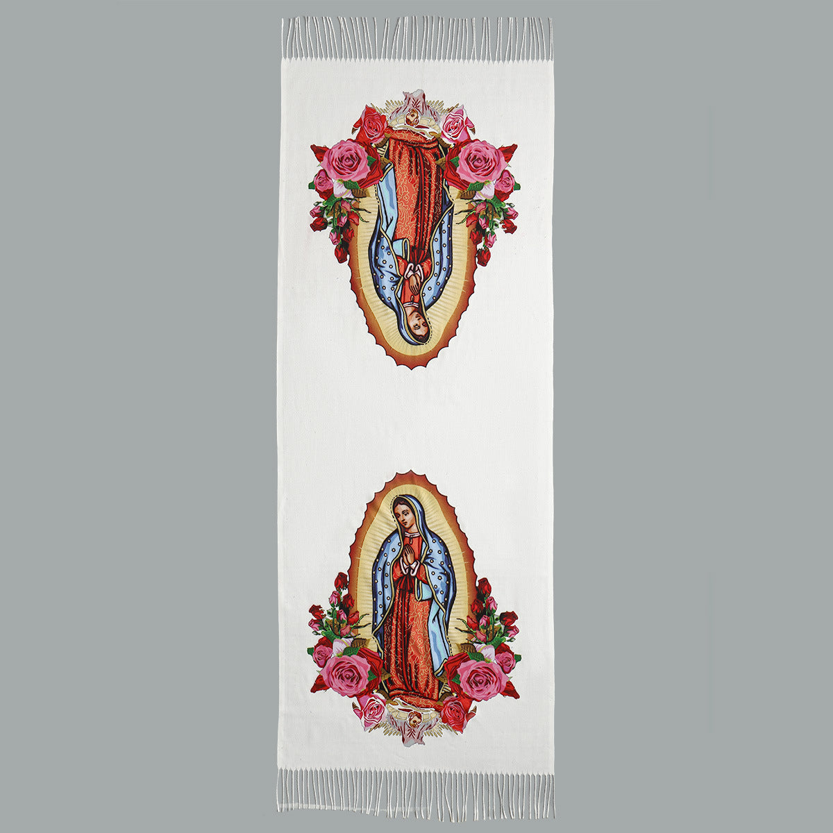 Virgin Printed Cashmere Women's Scarf All-match High Quality Warm Bib Shawl