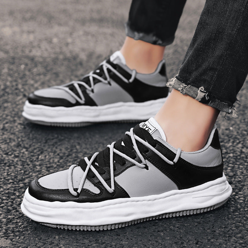 Dissolving Shoes Ugly Cute Shoes Retro Japanese Thick Sole