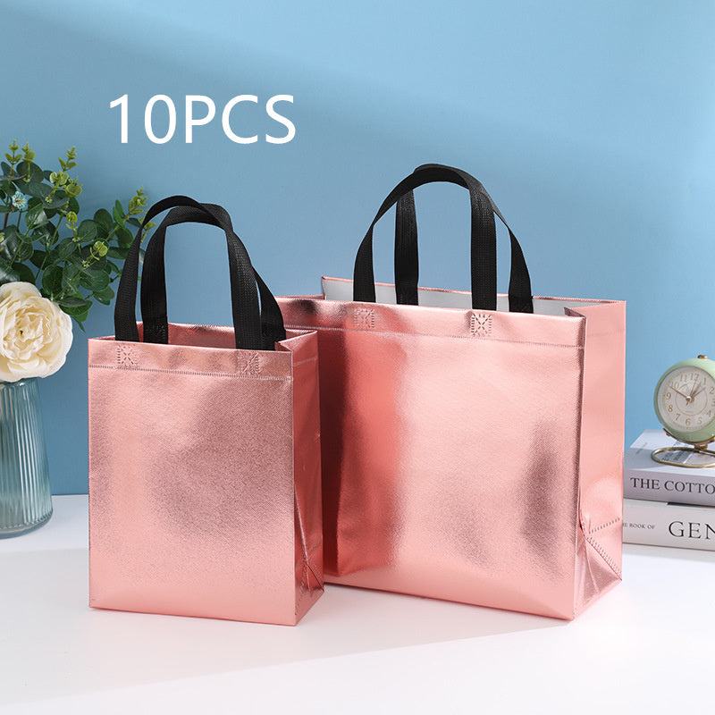 Aluminum Coated Non-woven Folding Tote Bag