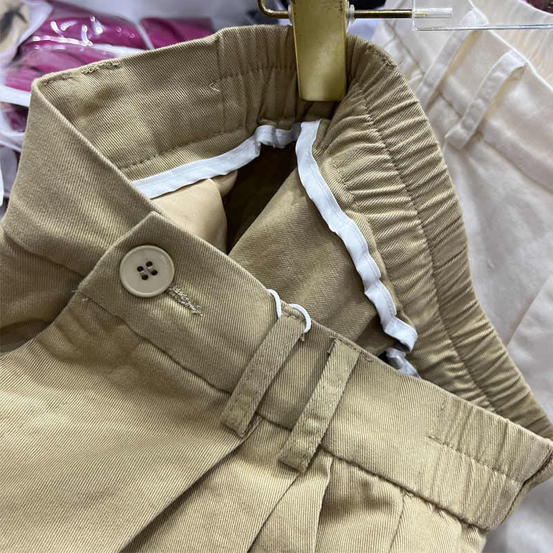 High Waisted And Cropped Harlan Pants Are Loose Fitting